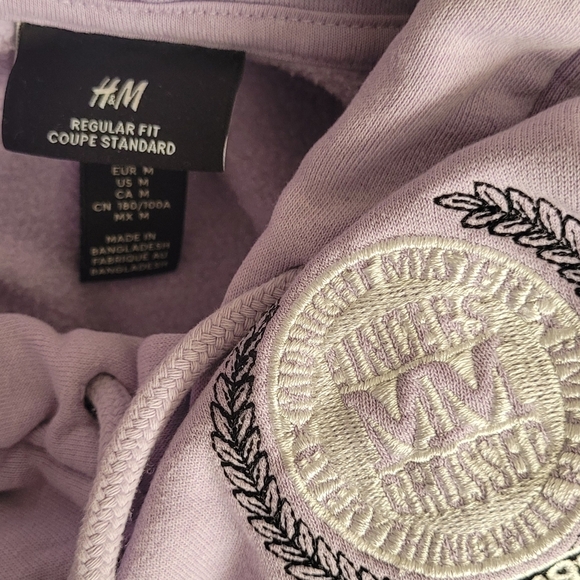 H&M Light Purple Hoodie - Picture 2 of 9